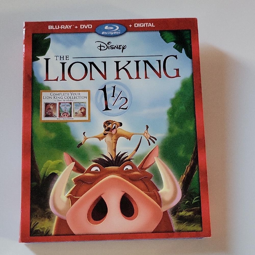 Disney The Lion King 1 1/2 Blu-ray DVD